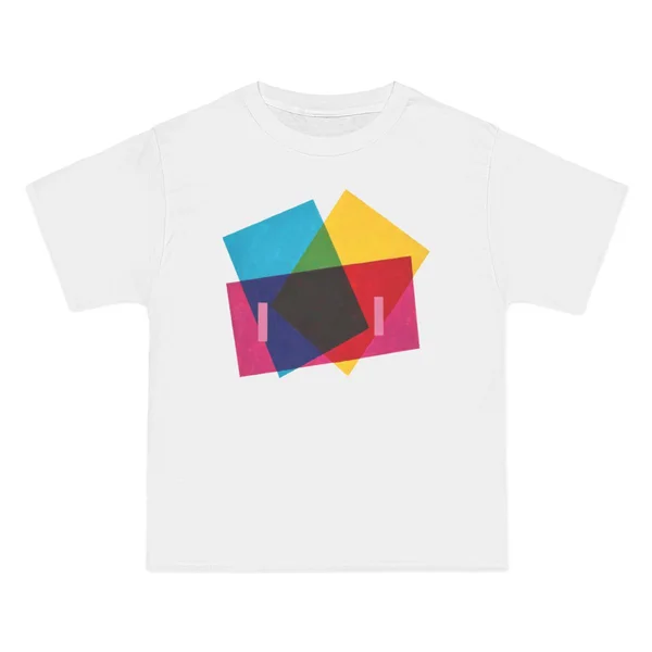 only color plate 009: Bright geometric triangles in cyan, yellow, red, and pink