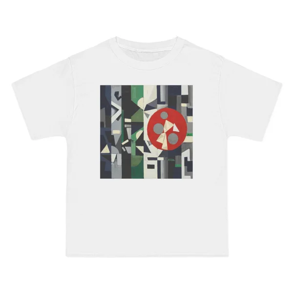 only color plate 045: Abstract circles, rectangles, and triangles in primary colors