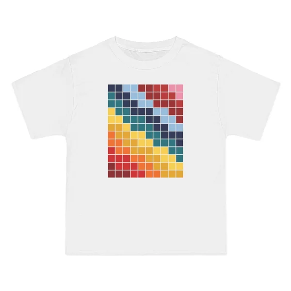 only color plate 114: rainbow checkerboard grid