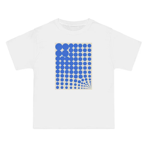 only color plate 150: white circles on blue, size varying