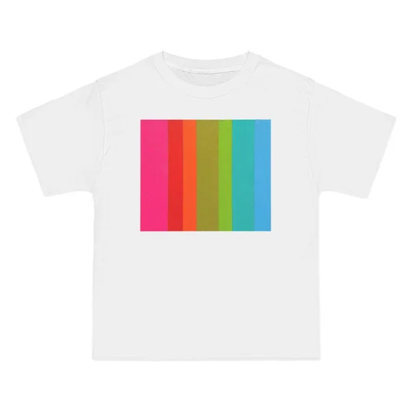 only color plate 254: Vertical magenta, orange, green, and cyan bands