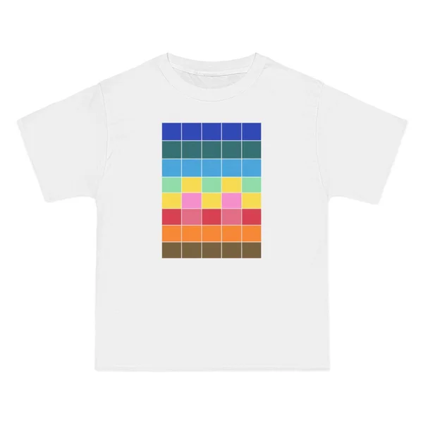 only color plate 268: Blue to teal gradient with horizontal color stripes