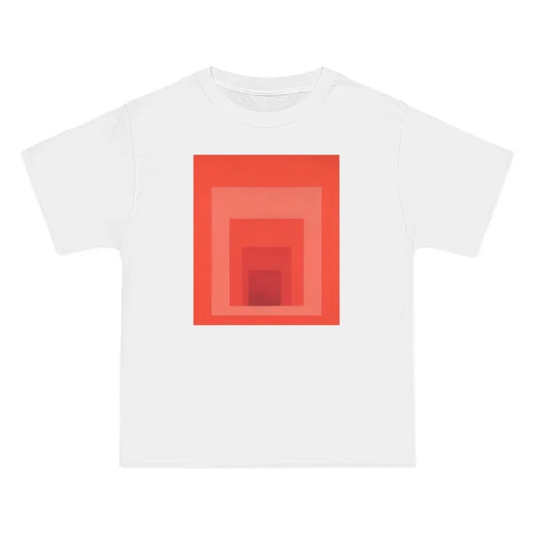 only color plate 312: Nested orange and red squares in target pattern