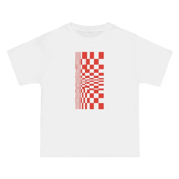 only color plate 373: red background with black checkerboard pattern