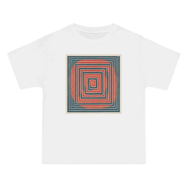 only color plate 411: nested orange and teal rectangle frames